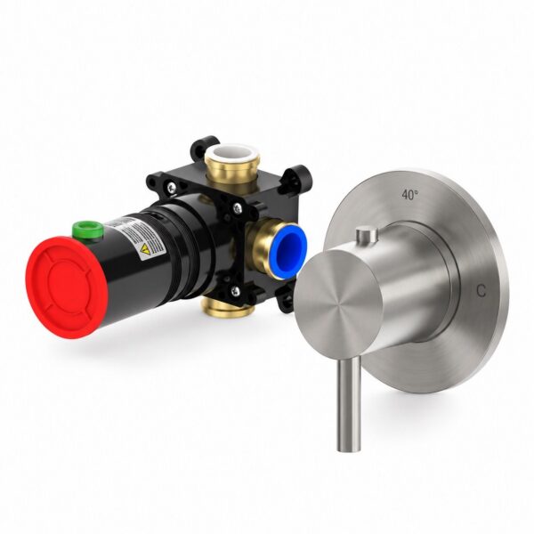COMANDO-MISCELATORE-MURO-TERMOSTATICO-INOX