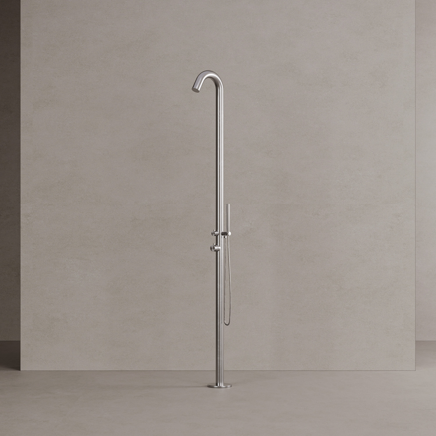 DOCCIA-ALGHERO-INOX-ambientata DOCCIA-ALGHERO-INOX