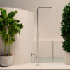 DOCCIA BUDONI INOX Ambientata 100x100