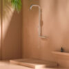 DOCCIA CABRAS INOX Ambientata 100x100