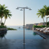 DOCCIA INOX IDRA 4T Ambientata 100x100