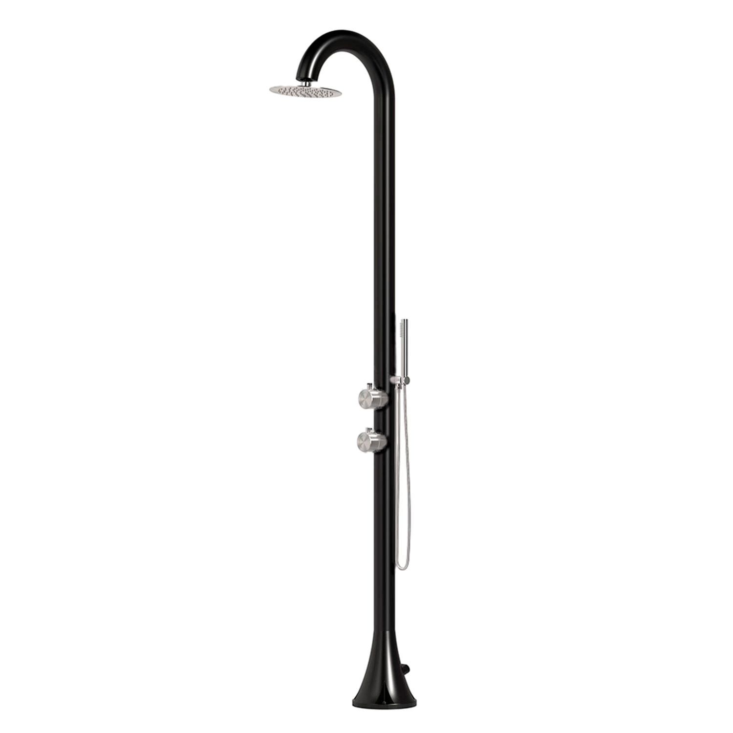 DOCCIA-LUNA-DUO-NERA-INOX DOCCIA-LUNA-DUO-NERA-INOX – Image 2