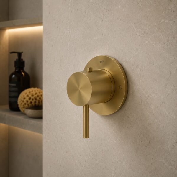 MISCELATORE-MURO-LEVANTE-TERMOSTATICO-ORO